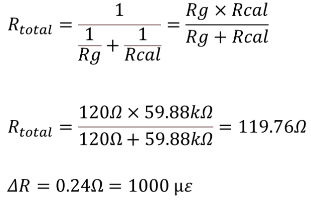 wheatstone bridge에 저항을 병렬로 연결하여 임의의 저항으로 변형